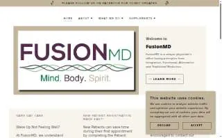 Fusion MD website