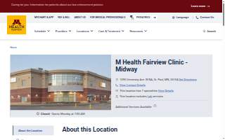 M Health Fairview Clinic - Midway
