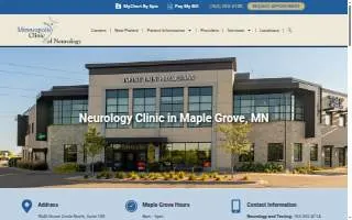 Minneapolis Clinic of Neurology - Maple Grove website