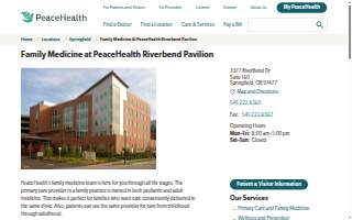 Family Medicine at PeaceHealth Riverbend Pavilion