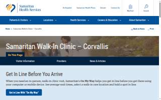 Samaritan Walk-In Clinic - Corvallis