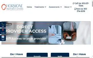 Hormone Treatment Centers – Lee’s Summit website
