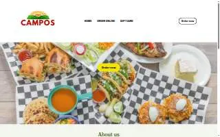 Campos Construction website