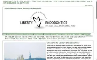 Liberty Endodontics of Stamford website