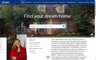 Ashley Lyon, Realtor website