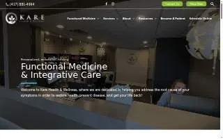 Kare Health And Wellness of Springfield website