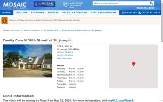 Mosaic Life Care at St. Joseph - Family Care N 36th Street