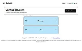 Vantage Group Accounting, PLLC website