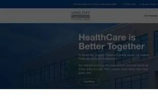 Same Day Surgery Center of Edison website