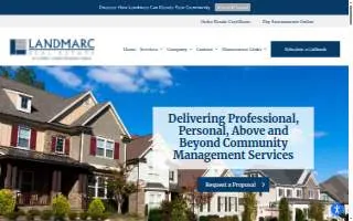 Landmarc Construction website