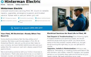Hinterman Electric, Inc website