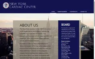 New York Cardiac Center Inc website