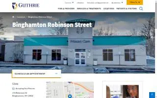 Guthrie Binghamton Robinson Street website