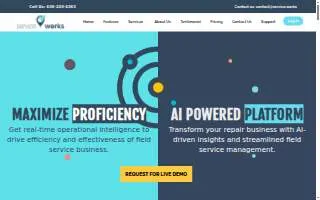 ServiceWorks Mechanical Solutions LLC website