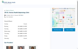 CHI St. Alexius Health Nephrology Clinic