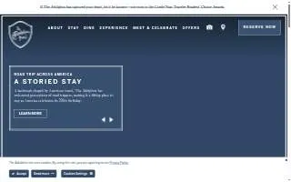 The Adolphus, Autograph Collection website
