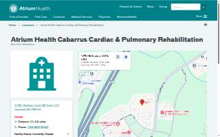 Atrium Health Cabarrus Cardiac & Pulmonary Rehabilitation