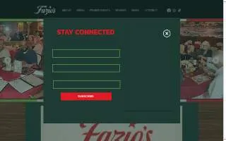 Fazio's website