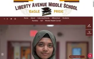 K662 Liberty Avenue Middle School website