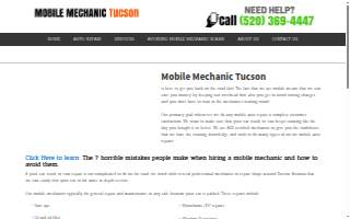 Mobile Mechanic Tucson