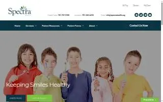 Spectra Health website