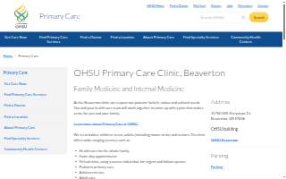 OHSU Primary Care Clinic, Beaverton