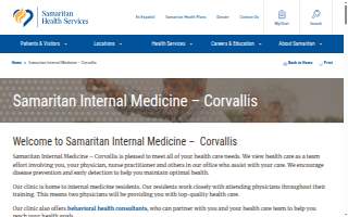 Samaritan Internal Medicine - Corvallis