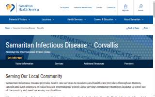 Samaritan Infectious Disease - Corvallis