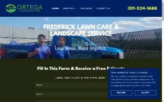 Ortega Landscaping Service Inc of Rockford website