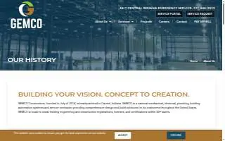GEMCO Constructors LLC website