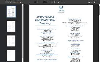 Tzedakah Christian Health Center website