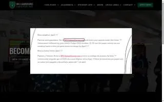 Williamsburg Charter High School website