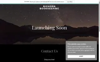 Big Horn Bookkeeping, LLC website