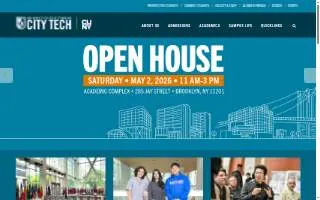New York City College of Technology website