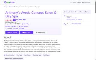 Anthony's Aveda Concept Salon & Day Spa