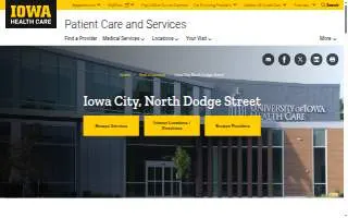 University Of Iowa Healthcare website