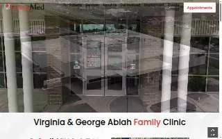 GraceMed Virginia & George Ablah Family Clinic website