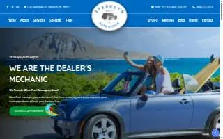 Starkey's Auto Repair of Honolulu website