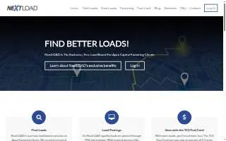 NextLoad website