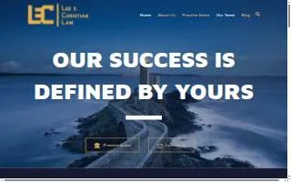 Lee E. Christian Law website