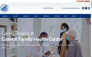 Coastal Family Health Center Pharmacy of Biloxi website