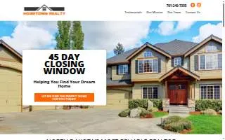 Hometown Realty of Bismarck website