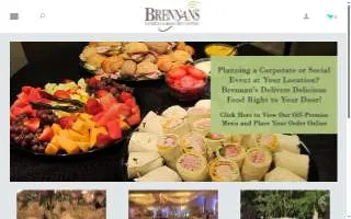 Brennan's Catering & Banquet Center website