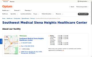 Urgent Care at Siena Heights Healthcare Center