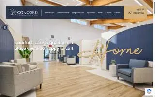 Concord Healthcare & Rehabilitation Center website
