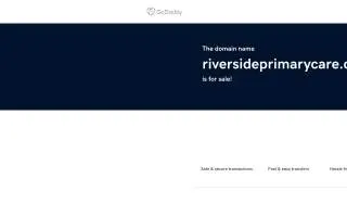 Medical Clinic of Riverside website