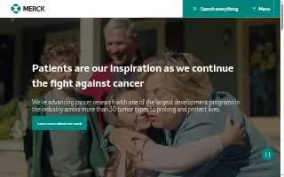 Merck Real Estate website