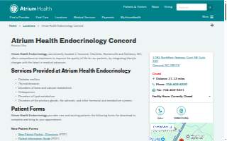 Atrium Health Endocrinology