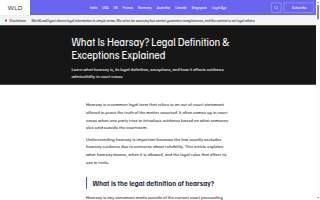 Hearsay Arlington