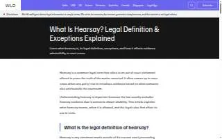 Hearsay Arlington website
